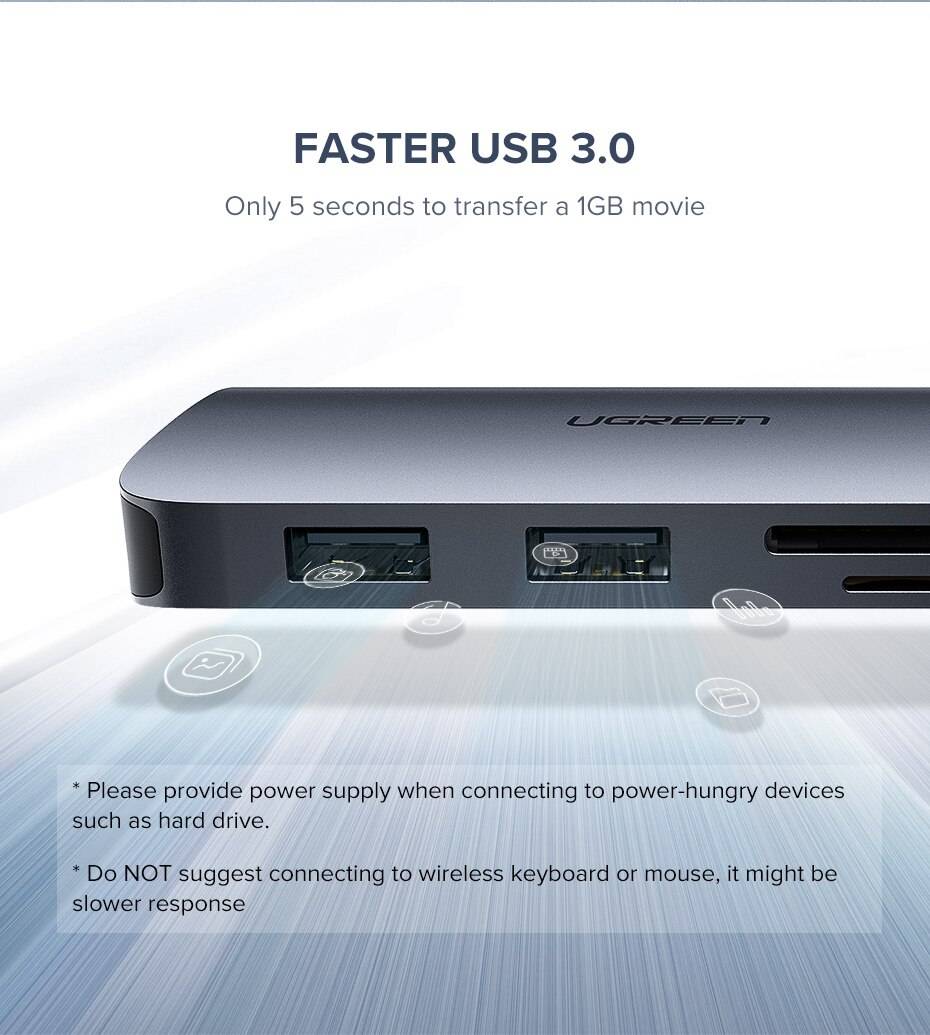 8 Ports Universal USB-C Hubs 8 Ports Universal USB-C Hubs