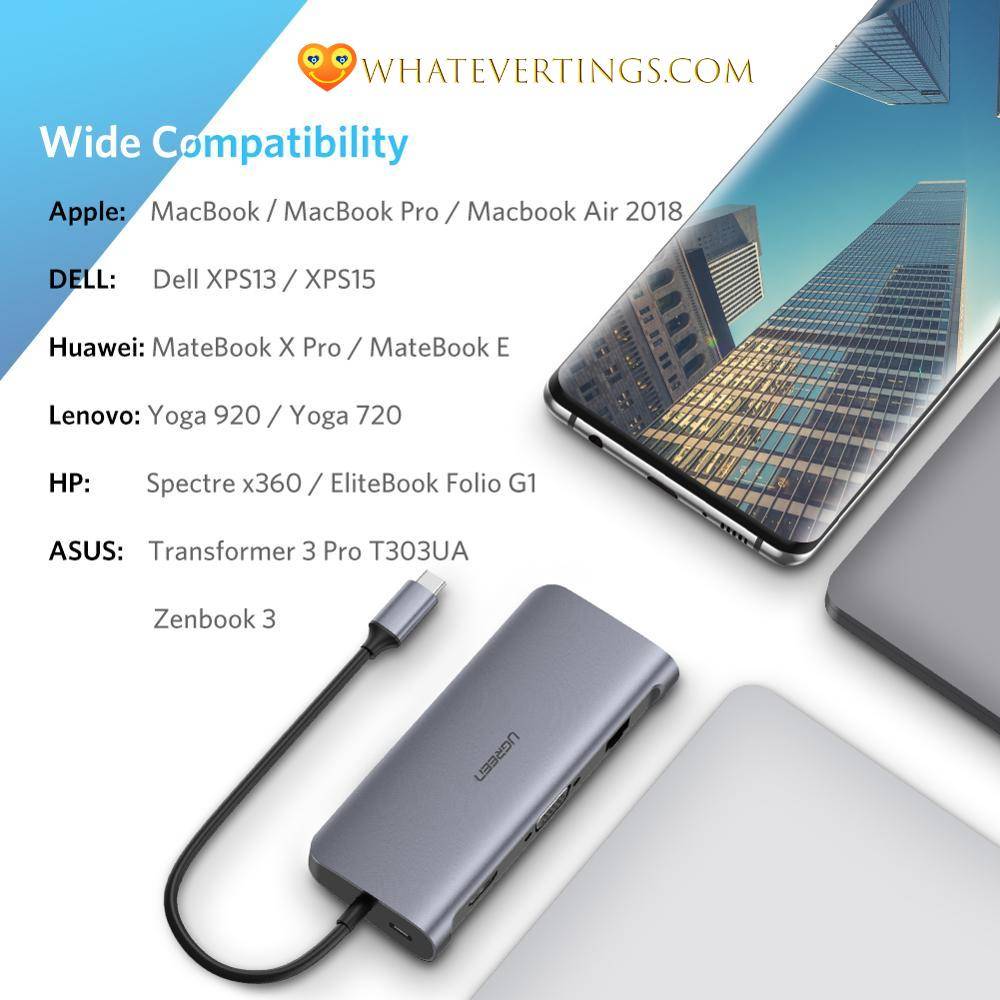 8 Ports Universal USB-C Hubs Consumer Electronics Ships From : China|Russian Federation|Spain|France 8 Ports Universal USB-C Hubs Consumer Electronics Ships From : China|Russian Federation|Spain|France