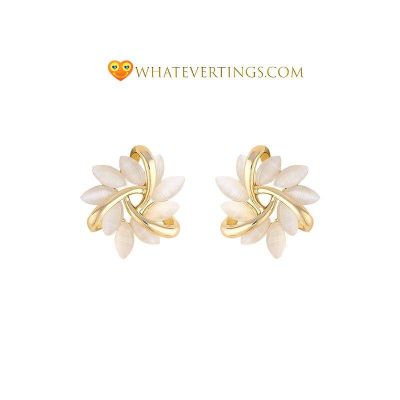 Elegant and Exquisite Opal Petal Circle Stud Earrings Earrings Women’s Jewelry Metal Color : Big Circle Opal|Flower shape|Triangle|Circular-A|Ellipse|Circular-B|Flower branch|Square-B|Big square Elegant and Exquisite Opal Petal Circle Stud Earrings Earrings Women's Jewelry Metal Color : Big Circle Opal|Flower shape|Triangle|Circular-A|Ellipse|Circular-B|Flower branch|Square-B|Big square