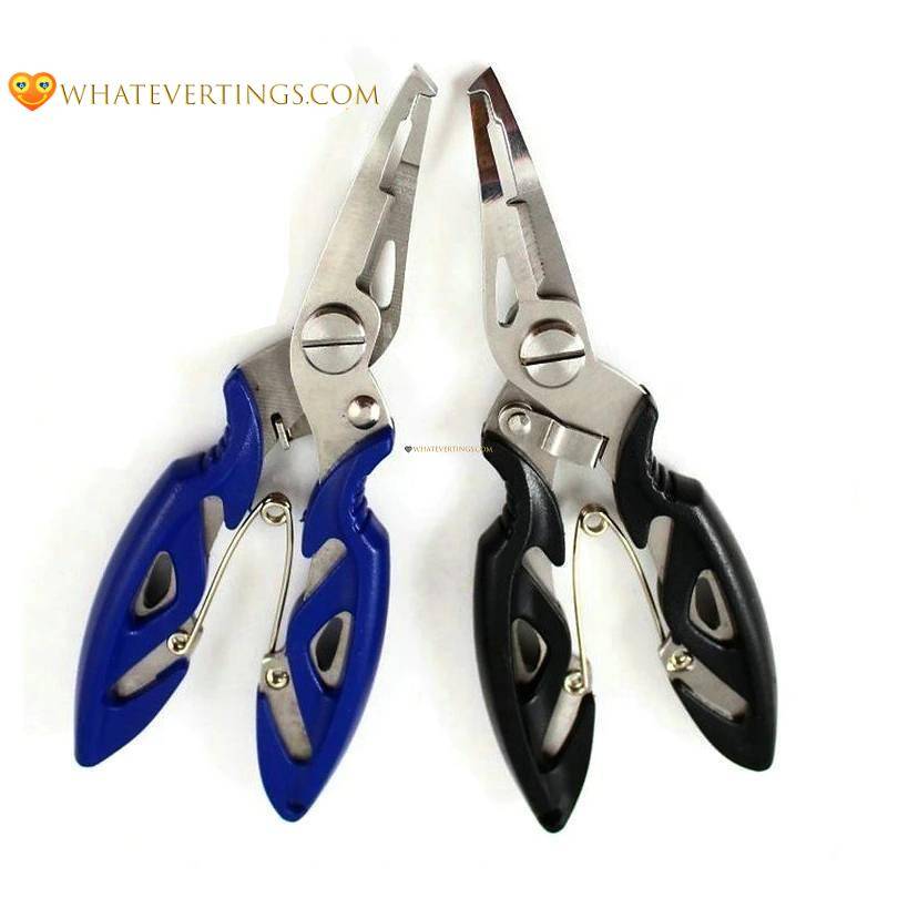 Fishing Plier Scissor Braid Line Cutter Outdoors Color : Orange|Red|Blue|Black|Yellow 