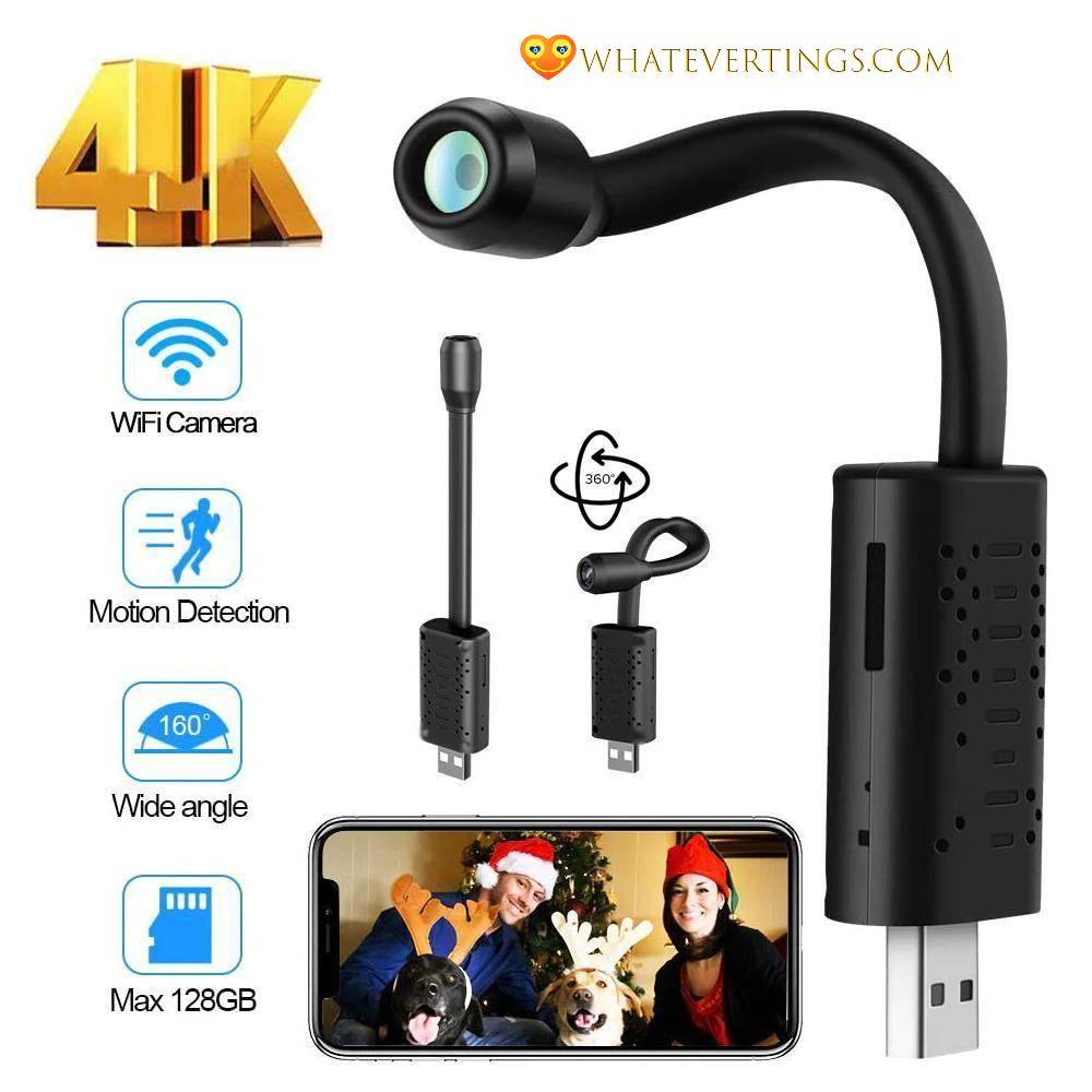 HD Mini Camera Wifi Portable P2P IP/AP Remote Control Micro Surveillance Camera Consumer Electronics Color : White|USB CAM NO WIFI|WIFI 1080P CAMERA|WIFI 4K CAMERA HD Mini Camera Wifi Portable P2P IP/AP Remote Control Micro Surveillance Camera Consumer Electronics Color : White|USB CAM NO WIFI|WIFI 1080P CAMERA|WIFI 4K CAMERA