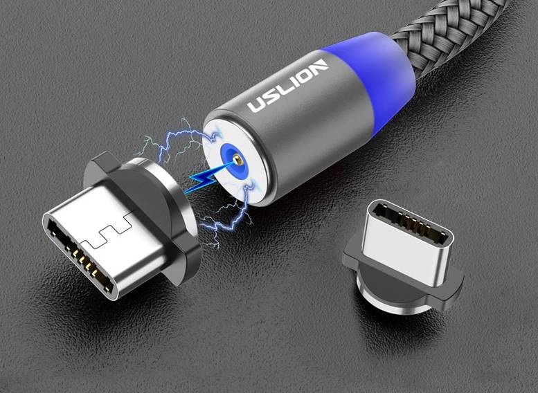 Magnetic USB Fast Charging Micro / Type C Cable Phone Accessories Ships From : China|SPAIN Magnetic USB Fast Charging Micro / Type C Cable Phone Accessories Ships From : China|SPAIN