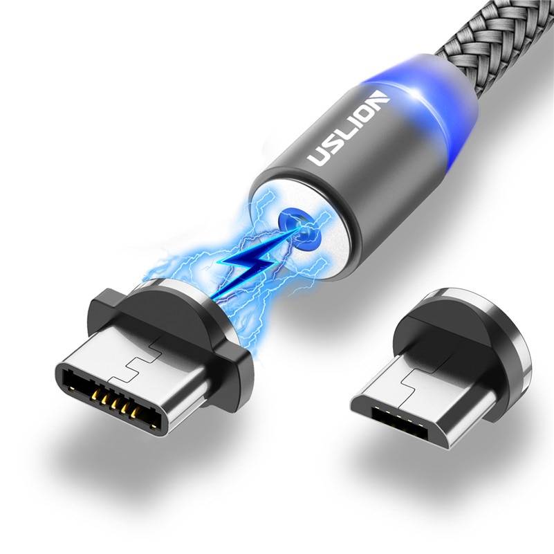 Magnetic USB Fast Charging Micro / Type C Cable Phone Accessories Ships From : China|SPAIN Magnetic USB Fast Charging Micro / Type C Cable Phone Accessories Ships From : China|SPAIN