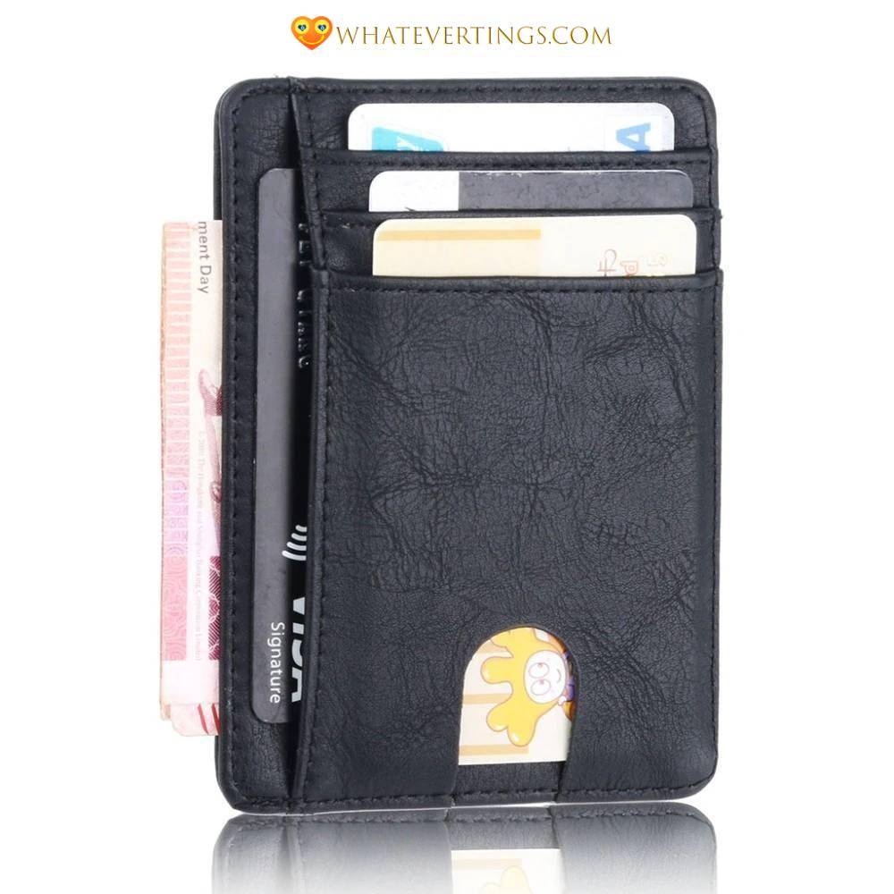Slim RFID Blocking PU Leather Wallet Credit ID Card Holder Outdoors Color : R3|LBN3|BK3|PL|GN|CF|BL|BK|DB|LB|BN|O|Y|GY|BK1|SB|HP|BK2|KH Slim RFID Blocking PU Leather Wallet Credit ID Card Holder Outdoors Color : R3|LBN3|BK3|PL|GN|CF|BL|BK|DB|LB|BN|O|Y|GY|BK1|SB|HP|BK2|KH