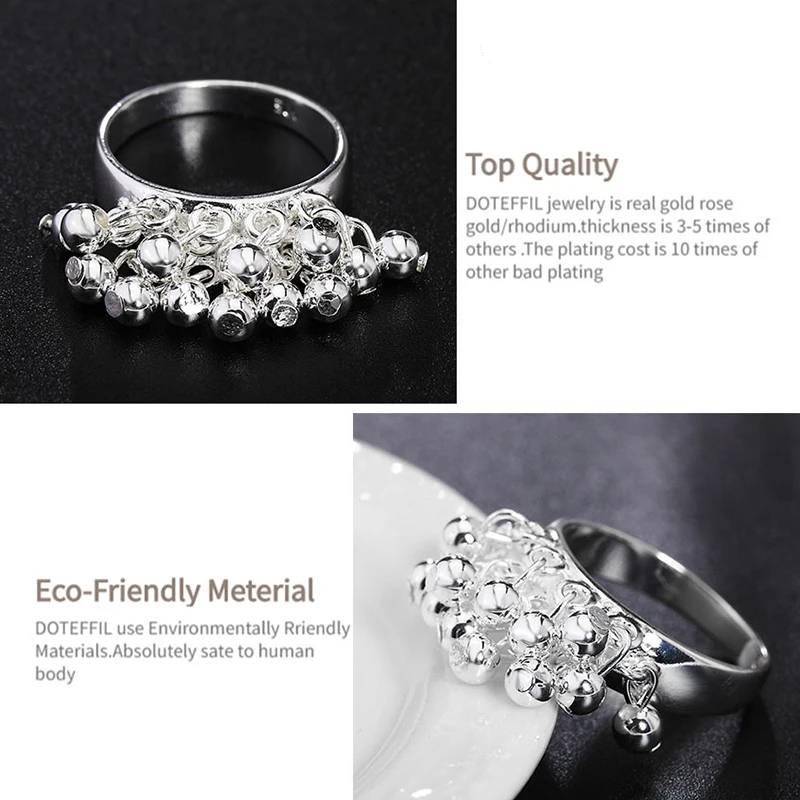 Smooth Grape Beads Ring Rings Ring Size : 6|7|8|9|10 Smooth Grape Beads Ring Rings Ring Size : 6|7|8|9|10