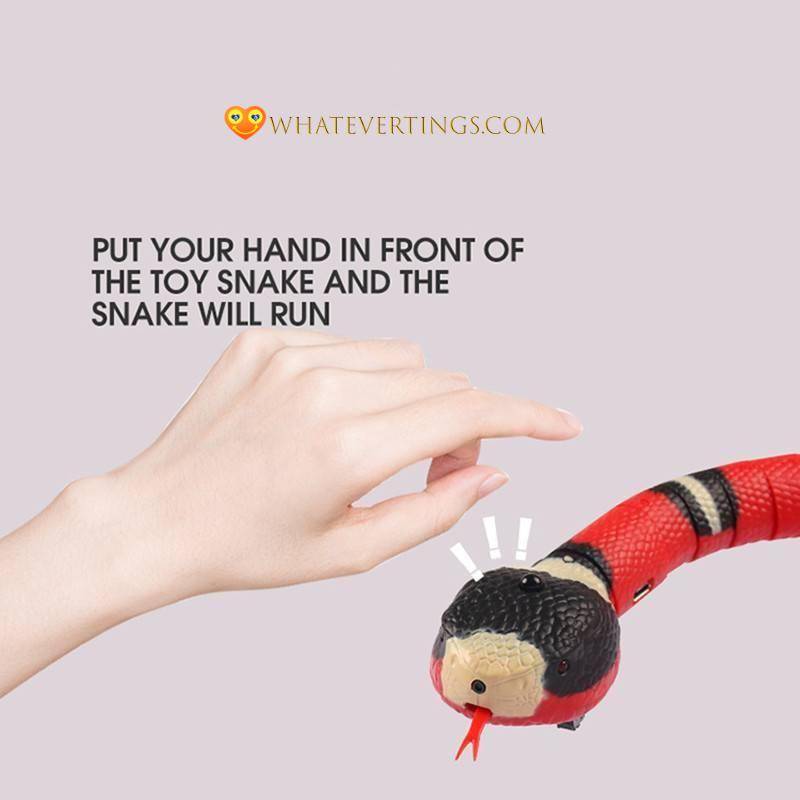 USB Rechargeable Smart Snake Sensing Interactive Cat Toy Pet Stuff Color : white USB Rechargeable Smart Snake Sensing Interactive Cat Toy Pet Stuff Color : white