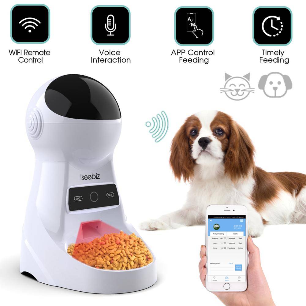 Automatic Pet Feeder with Voice Recording Pet Stuff Type : LCD Pet Feeder|Wifi Pet Feeder|Camera Pet Feeder|Button Pet Feeder|Touch Type 4L WH|Touch Type 4L BK Automatic Pet Feeder with Voice Recording Pet Stuff Type : LCD Pet Feeder|Wifi Pet Feeder|Camera Pet Feeder|Button Pet Feeder|Touch Type 4L WH|Touch Type 4L BK