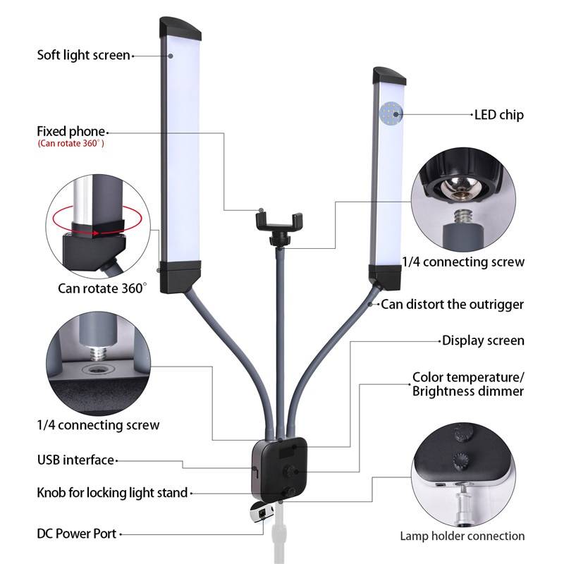 LED Light Lamp for Phone Camera LED Light Lamp for Phone Camera