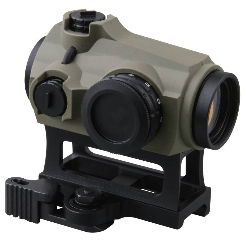 Rubber Covered Waterproof Hunting Optic Sight Outdoors Color : Black|Dark Green 