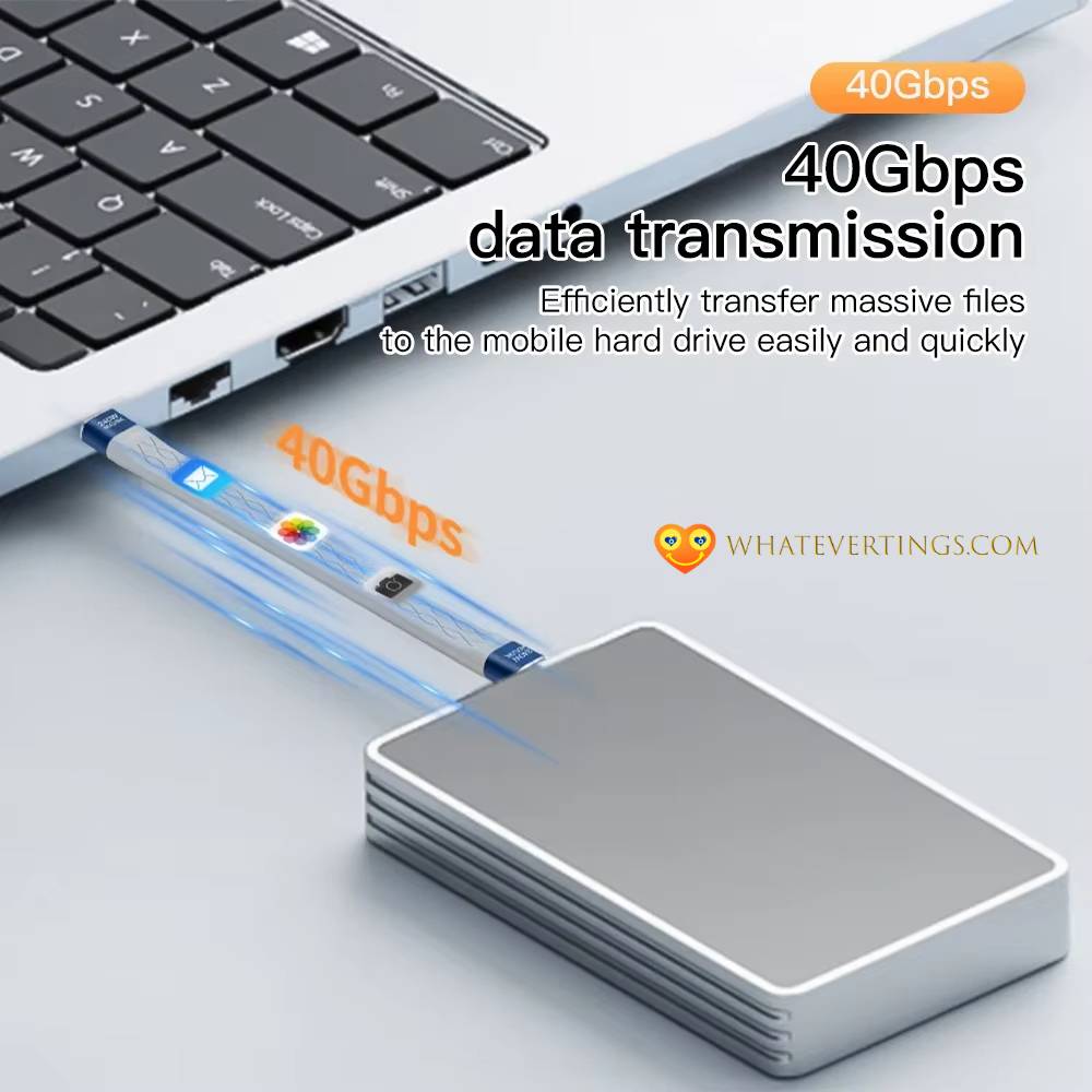 240W 40GB Short USB C to USB C Cable Computer Parts & Accessories Color : Gray 240W 40GB Short USB C to USB C Cable Computer Parts & Accessories Color : Gray