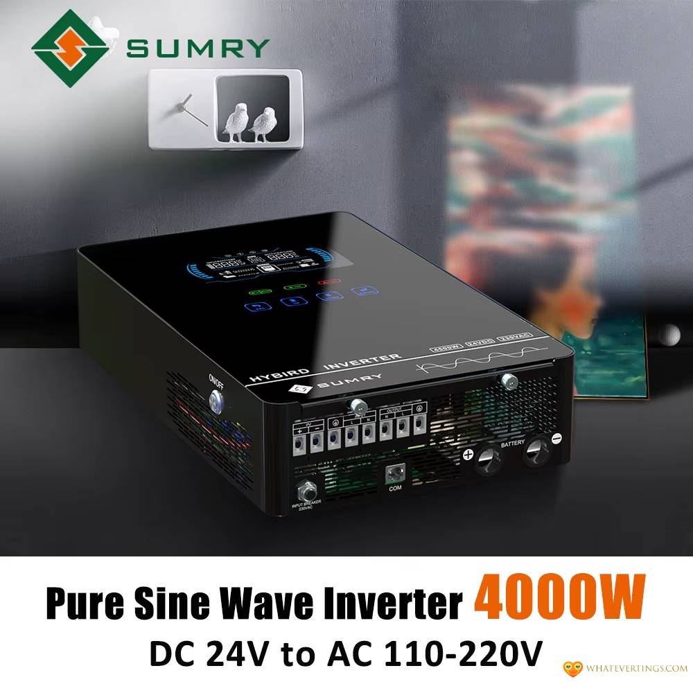 4000W Off Grid Hybrid Inverter Outdoors Color : 4000W 24V 4000W Off Grid Hybrid Inverter Outdoors Color : 4000W 24V