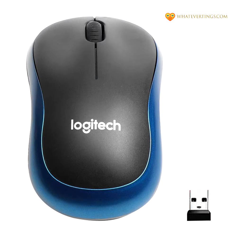 Logitech M185 Wireless Mouse Computer Parts & Accessories Color : Blue|Red|Grey Logitech M185 Wireless Mouse Computer Parts & Accessories Color : Blue|Red|Grey
