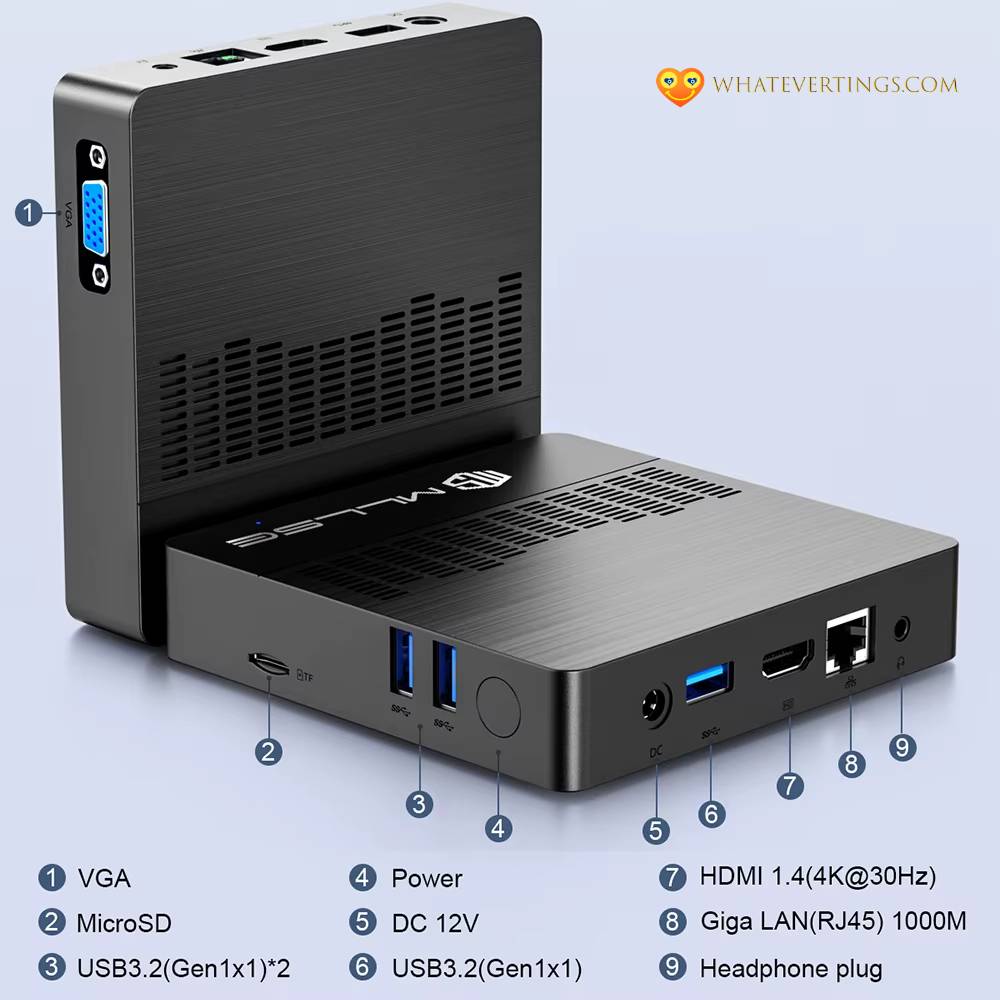 Mini PC M2 Air Consumer Electronics Color : 6GB RAM 128GB SSD 